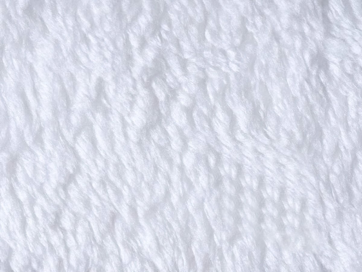 Plyš hladký TREND 143, bílý, šíře 150cm (metráž)