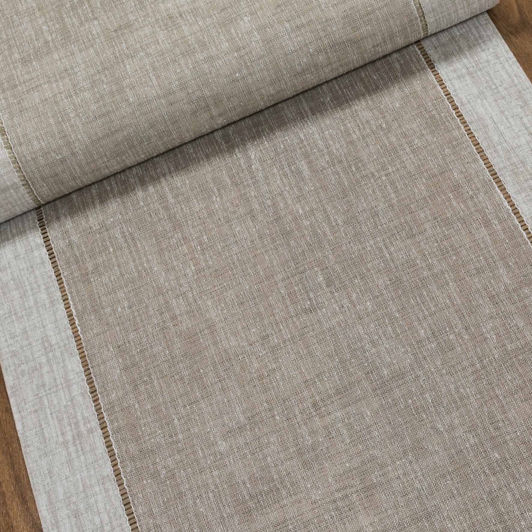 Polyesterové plátno  / štola na metráž AURORA BRA, béžová, š. 40cm (látka v metráži)