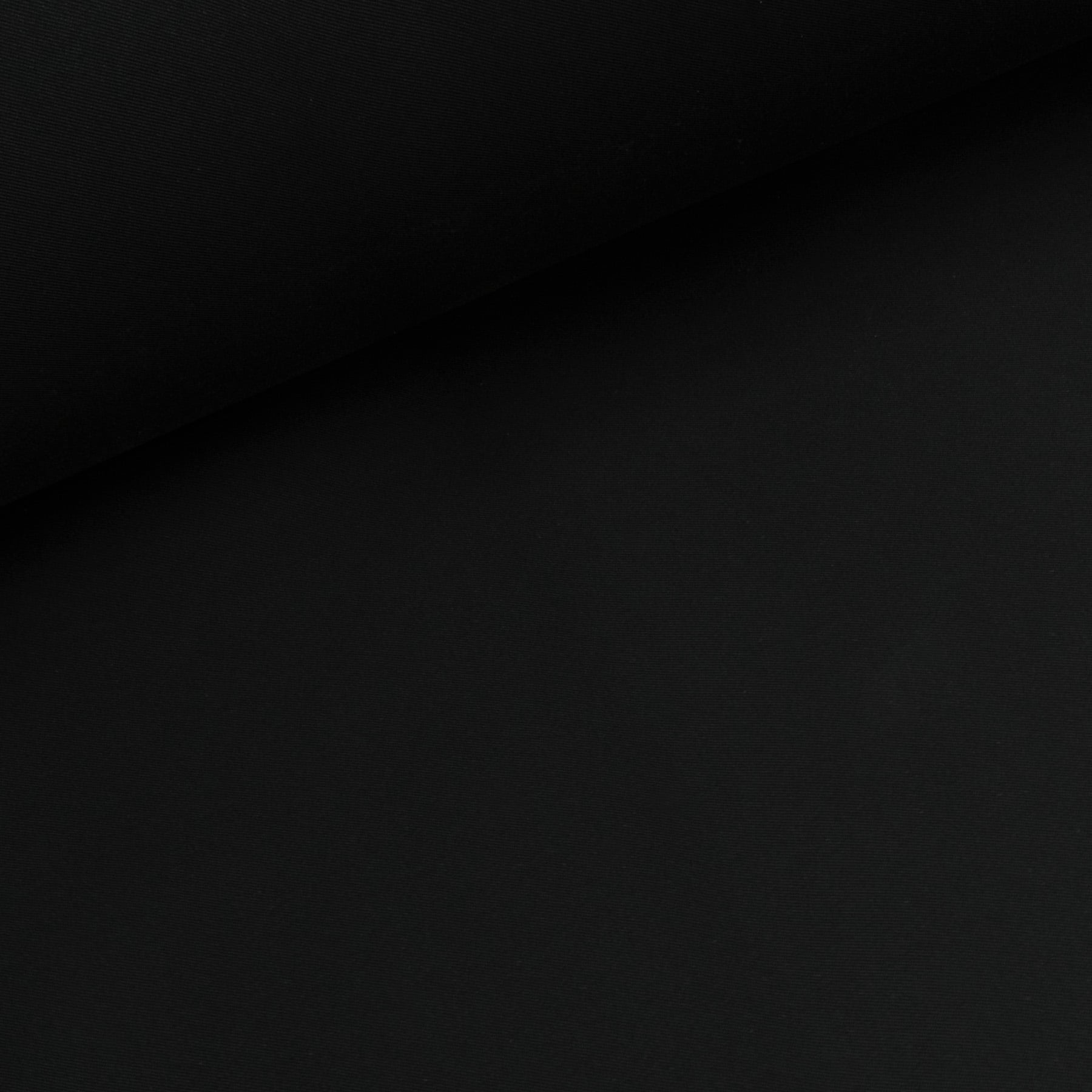 TextilCentrum.cz Potahová látka na SLOUPKY / STROPNICI do auta AUTOMOTIVE HEADLINER KOPER MONO 100, TENKÁ černá, tloušťka 1,8 mm, s molitanem a síťkou, š.180cm (látka v metráži)