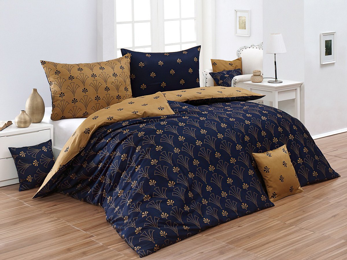 Povlečení CORDONA bavlněný satén 140x220cm + 70x90cm