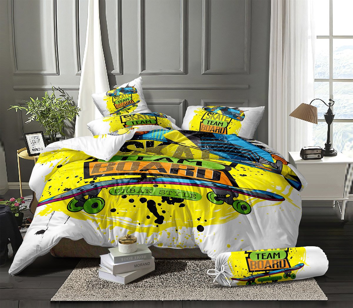 Svitap Povlečení mikroflanel Skate Varianta: Povlečení mikroflanel Skate 140x200, 70x90 cm