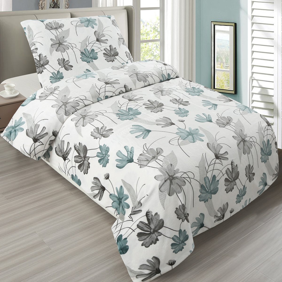 Jahu Povlečení mikroflanel Gabriela Varianta: Povlečení mikroflanel Gabriela 140x200, 70x90 cm