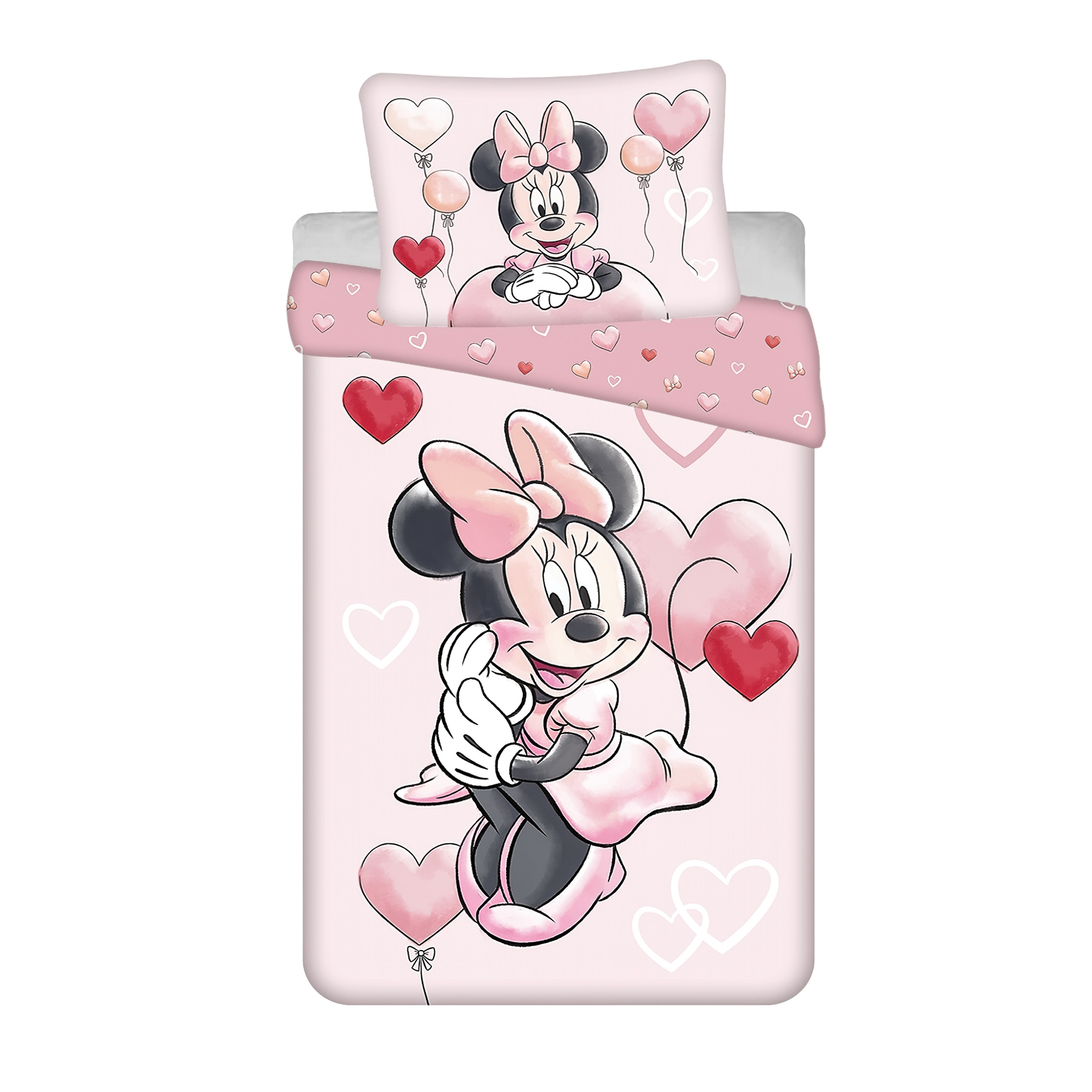 Jerry Fabrics Povlečení Minnie Balloon 02 Varianta: Povlečení Minnie Balloon 02 140x200, 70x90 cm