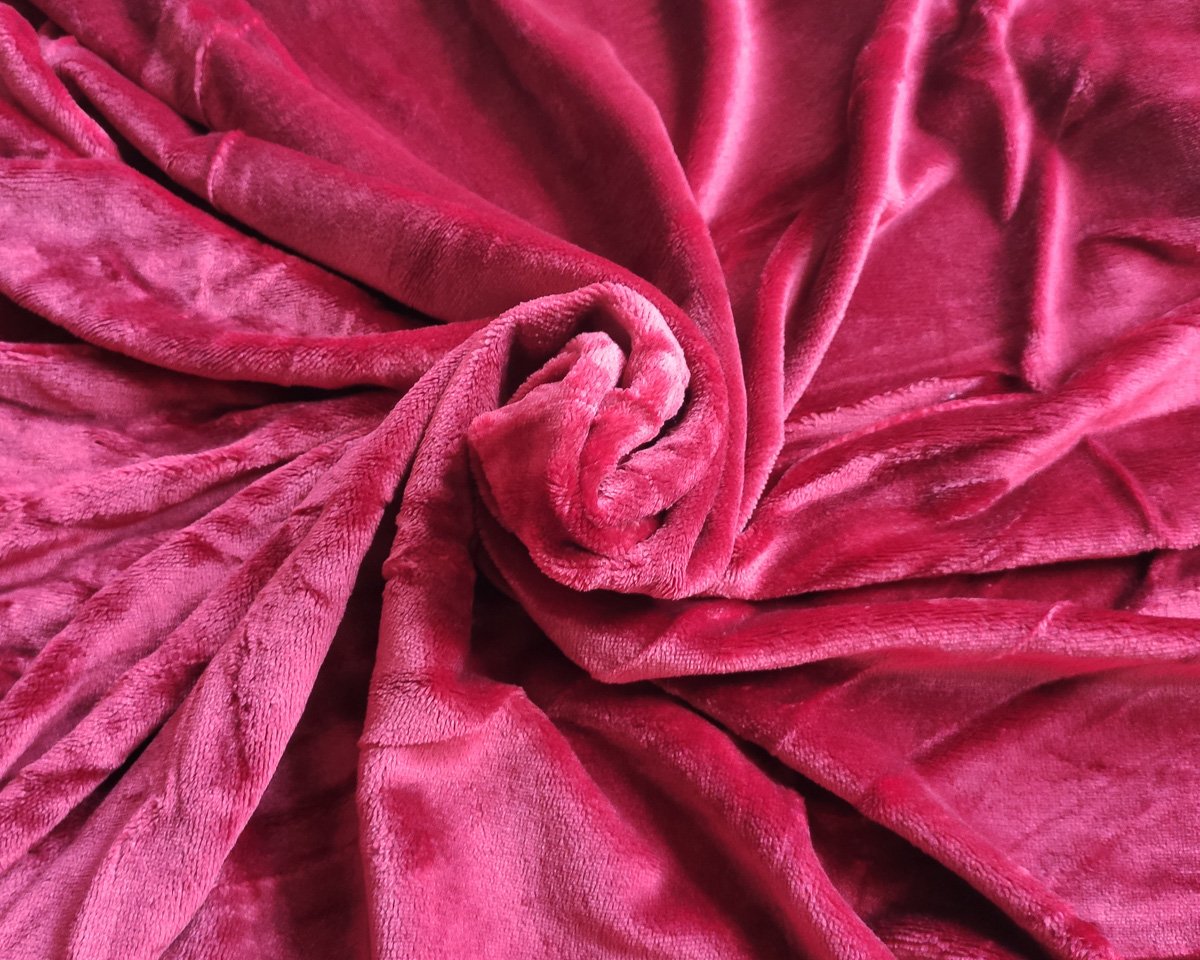 MyHOUSE prostěradlo MIKROFLANEL MyHOUSE 90x200cm, vínové