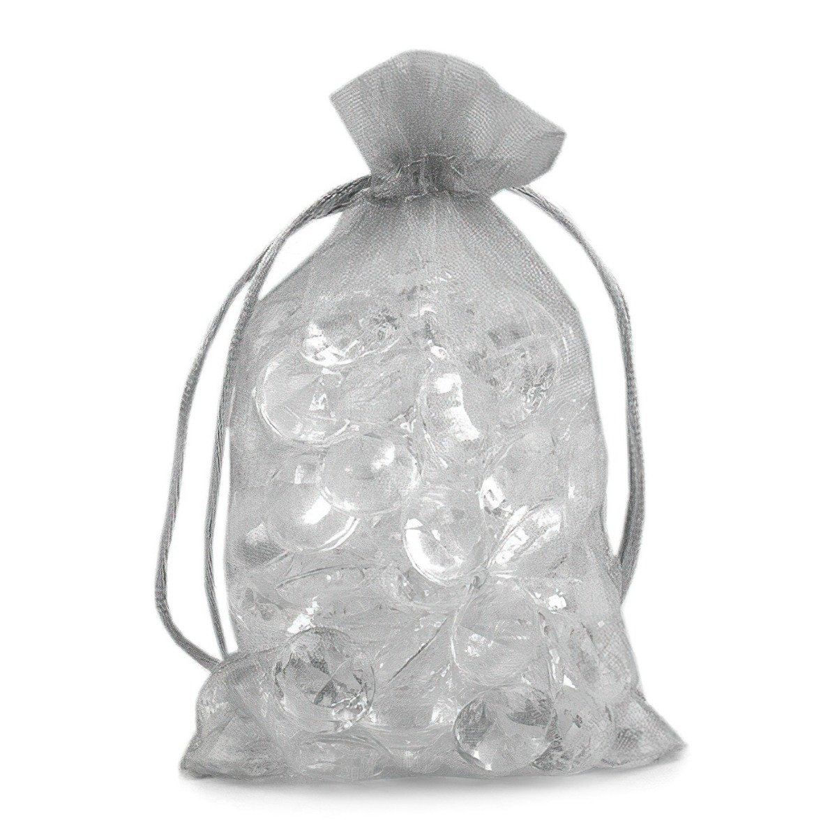 Stoklasa Pytlík organzový dárkový 720368/1, stříbrná, 10x15cm