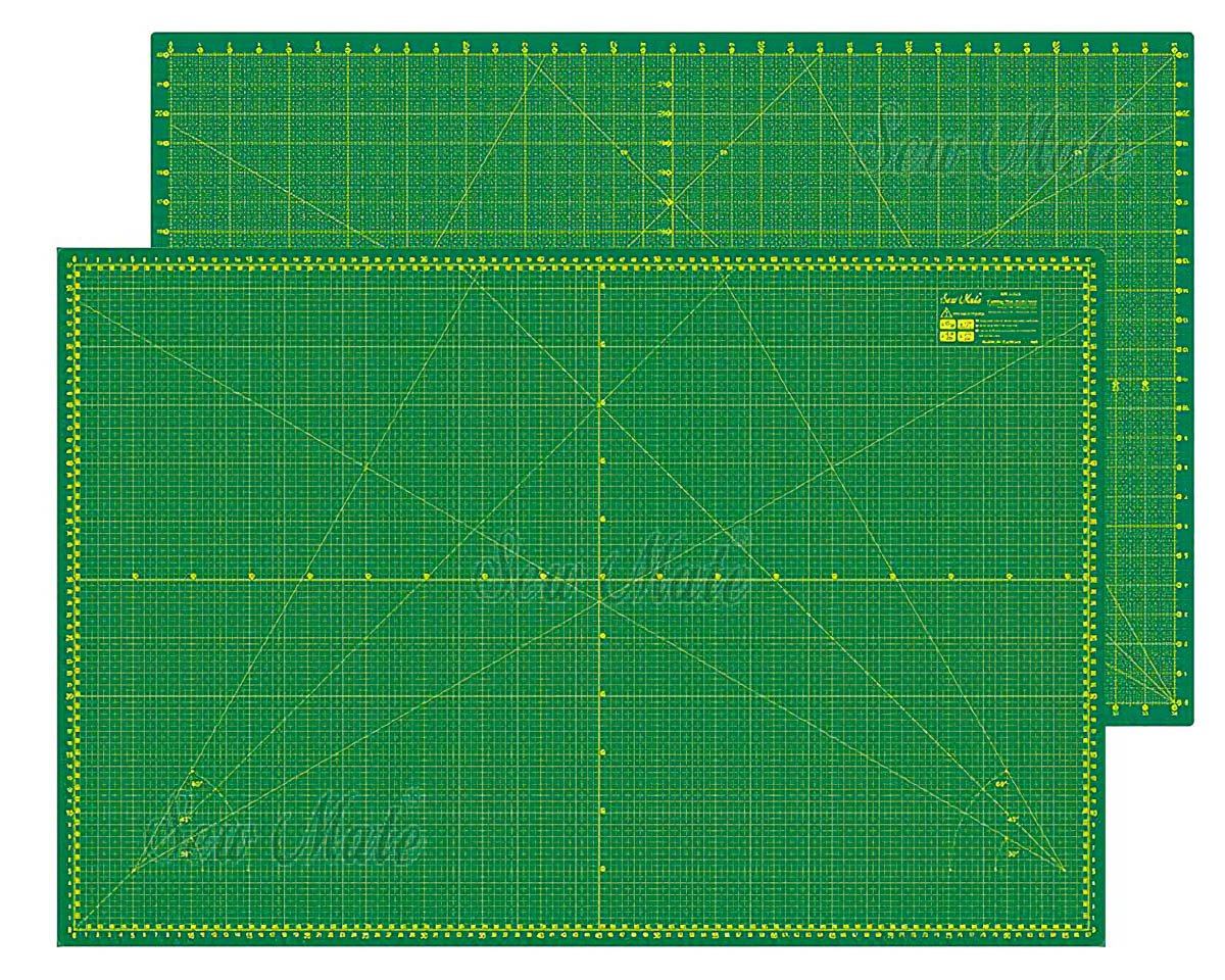 Donwei Řezací podložka na látky, patchwork DONWEI DW-12120, samosvorná, zelená, 90x120cm, tloušťka 3mm