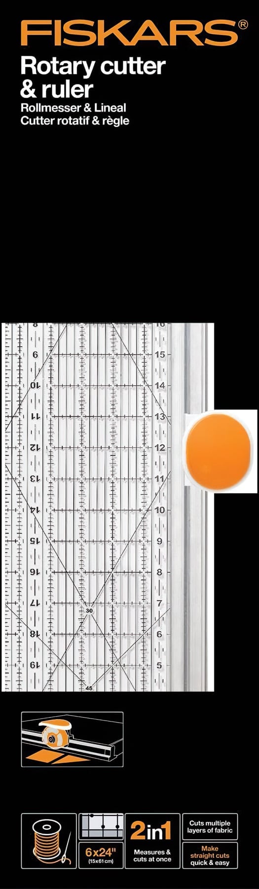 Creative Řezačka s pravítkem