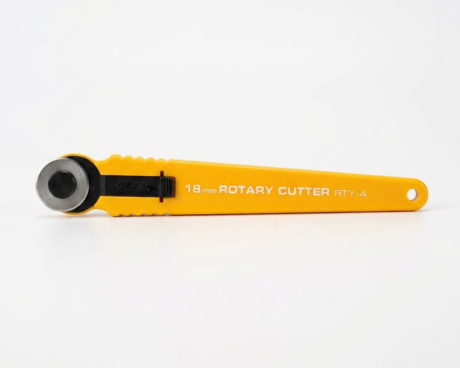 OLFA Rotační kruhový řezač / řezací kolečko na látky, patchwork OLFA RTY-4, rovná čepel, průměr 18mm