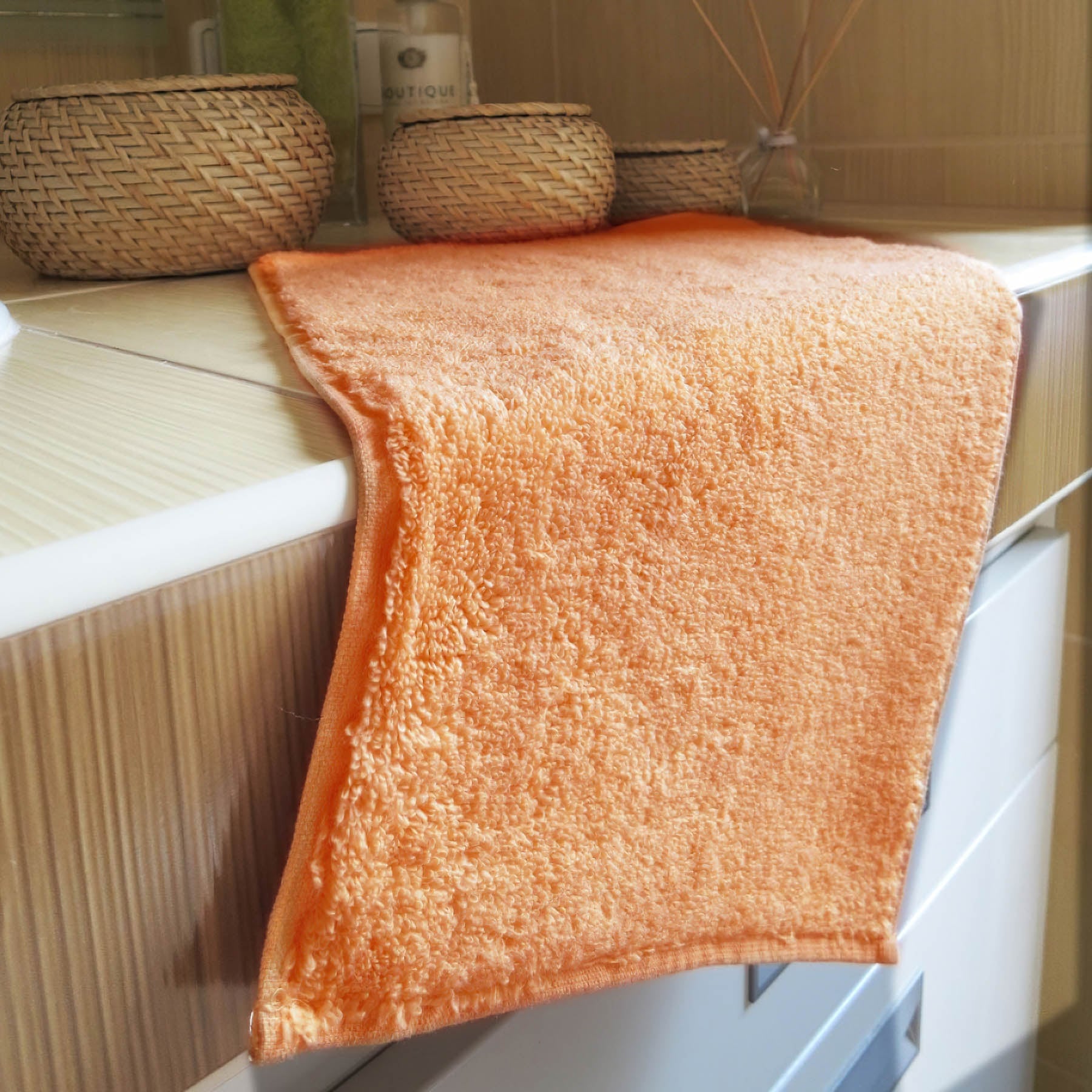 Jiří Polášek mikrofroté ručník MIKROFROTÉ, lososová, 30x50cm