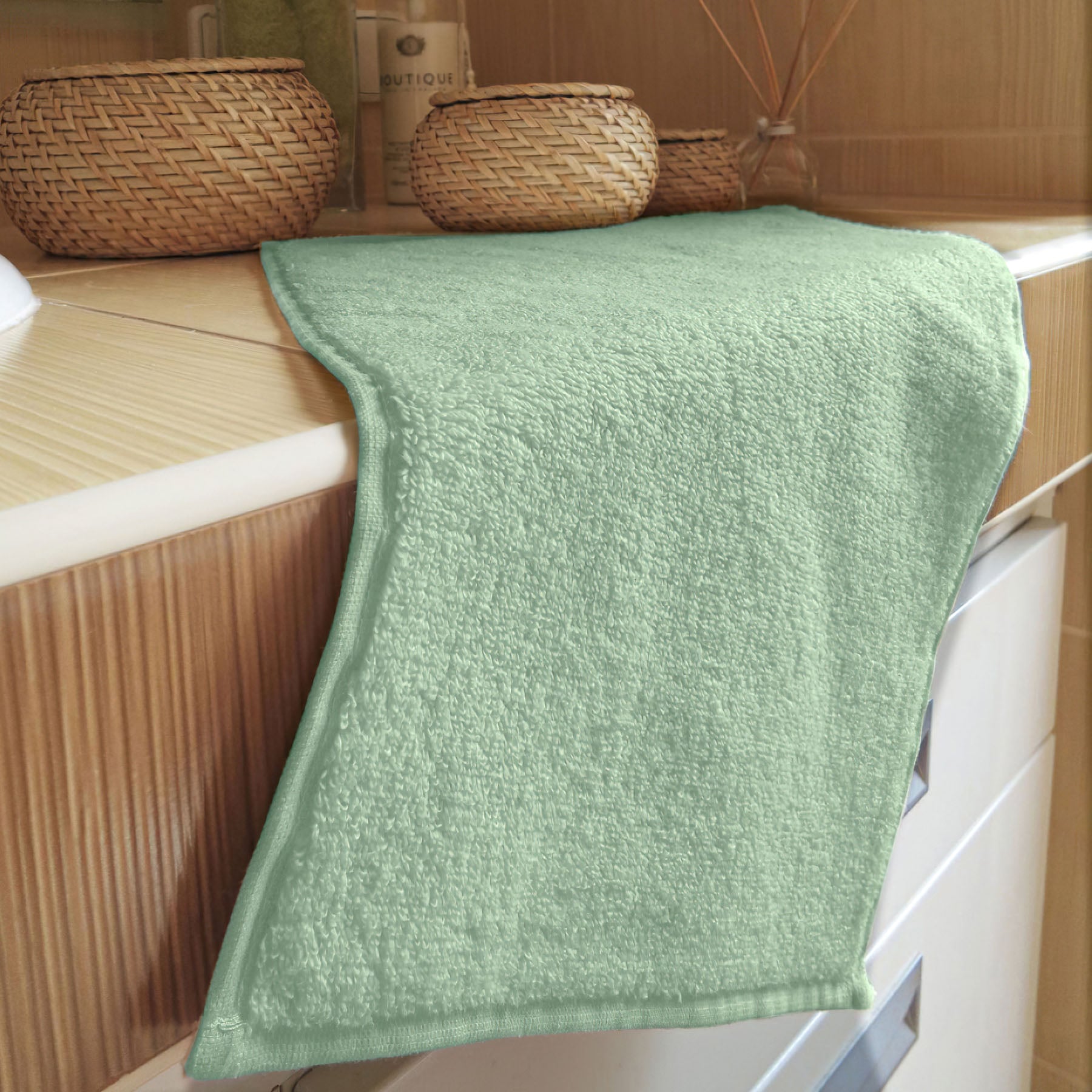 Jiří Polášek mikrofroté ručník MIKROFROTÉ, mintový, 30x50cm