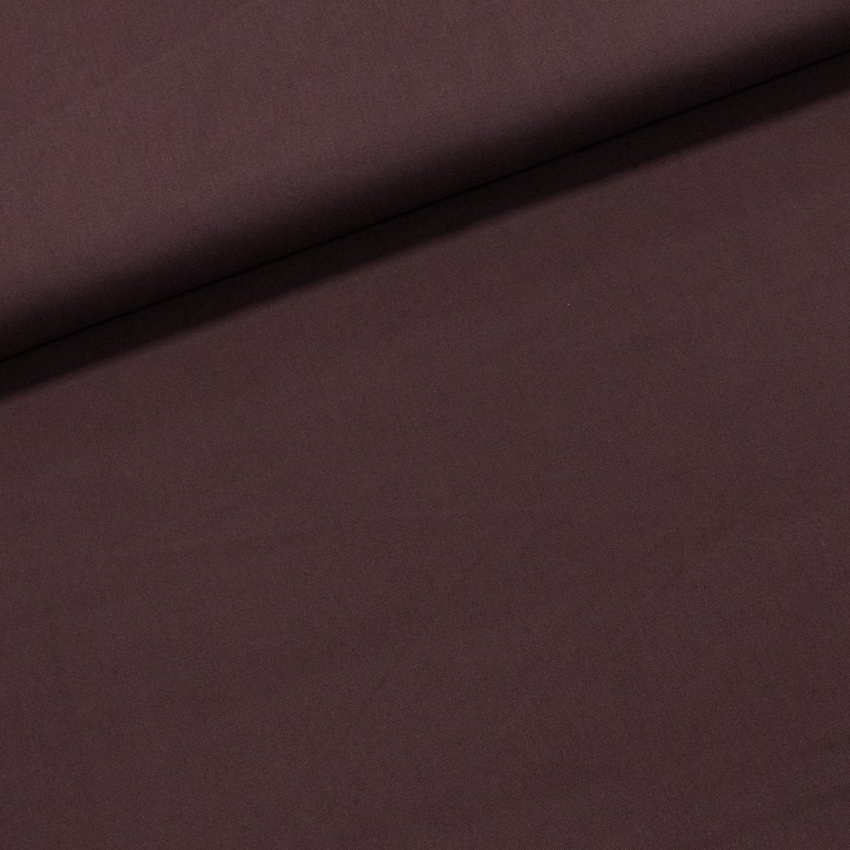 Šatovka bavlněná TWILL 7041 0058, tmavě hnědá, š.150cm (látka v metráži)