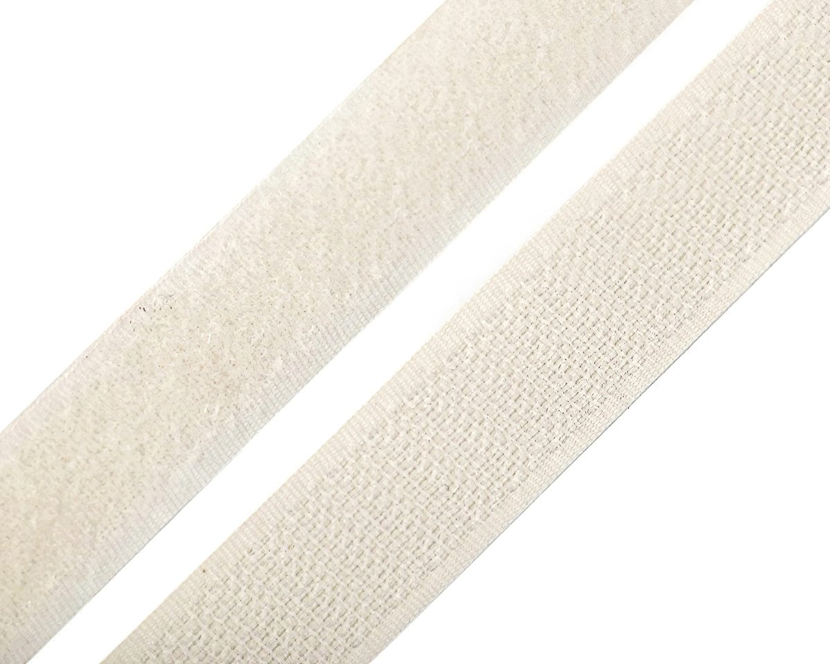 Stoklasa Suchý zip háček + plyš 740843/031 ecru, šířka 2cm (v metráži)