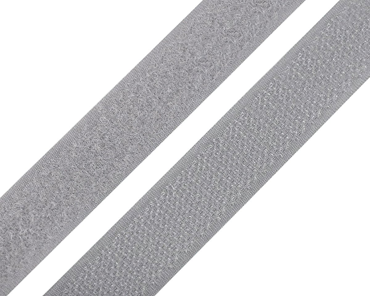 Stoklasa Suchý zip háček + plyš 740843/134 holubí šedá, šířka 2cm (v metráži)