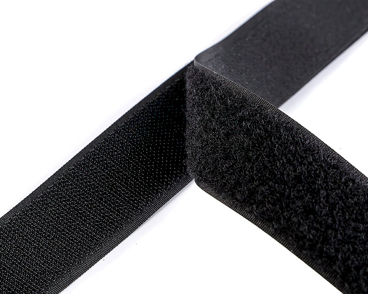 Stoklasa Suchý zip háček + plyš 780022/2 černý, šířka 3cm (v metráži)