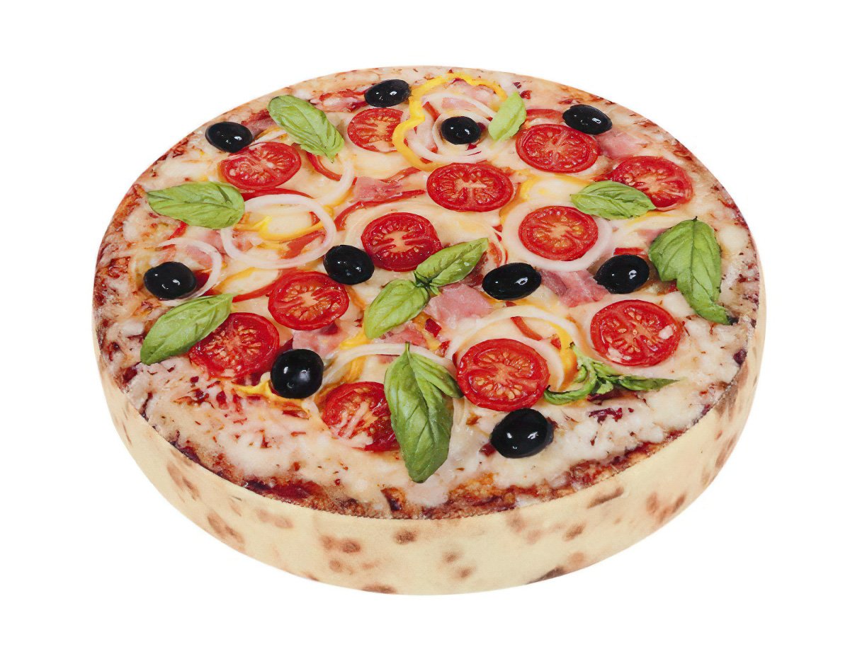 Bellatex sedák ORESTE PIZZA, mikro, kulatý 38x7cm