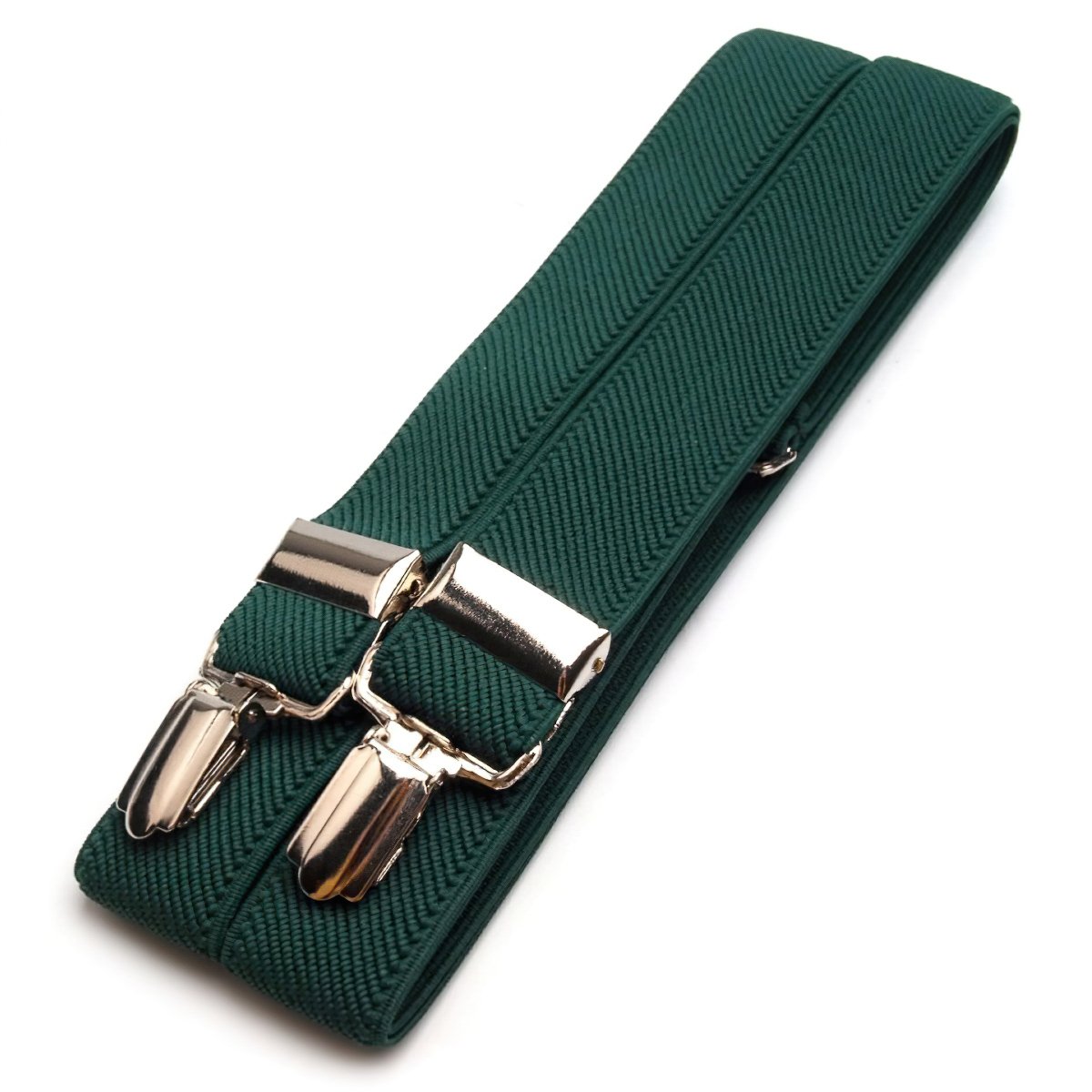 Stoklasa šle pánské 650254/07, délka 125cm, šíře 2,5cm, tvar X, zelená lesní