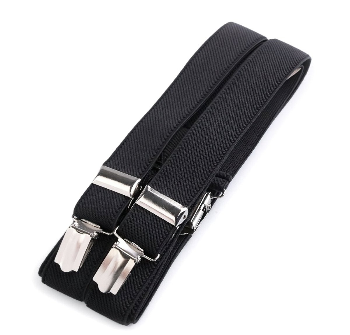 Stoklasa šle pánské 650254/24, délka 125cm, šíře 2,5cm, tvar X, černá