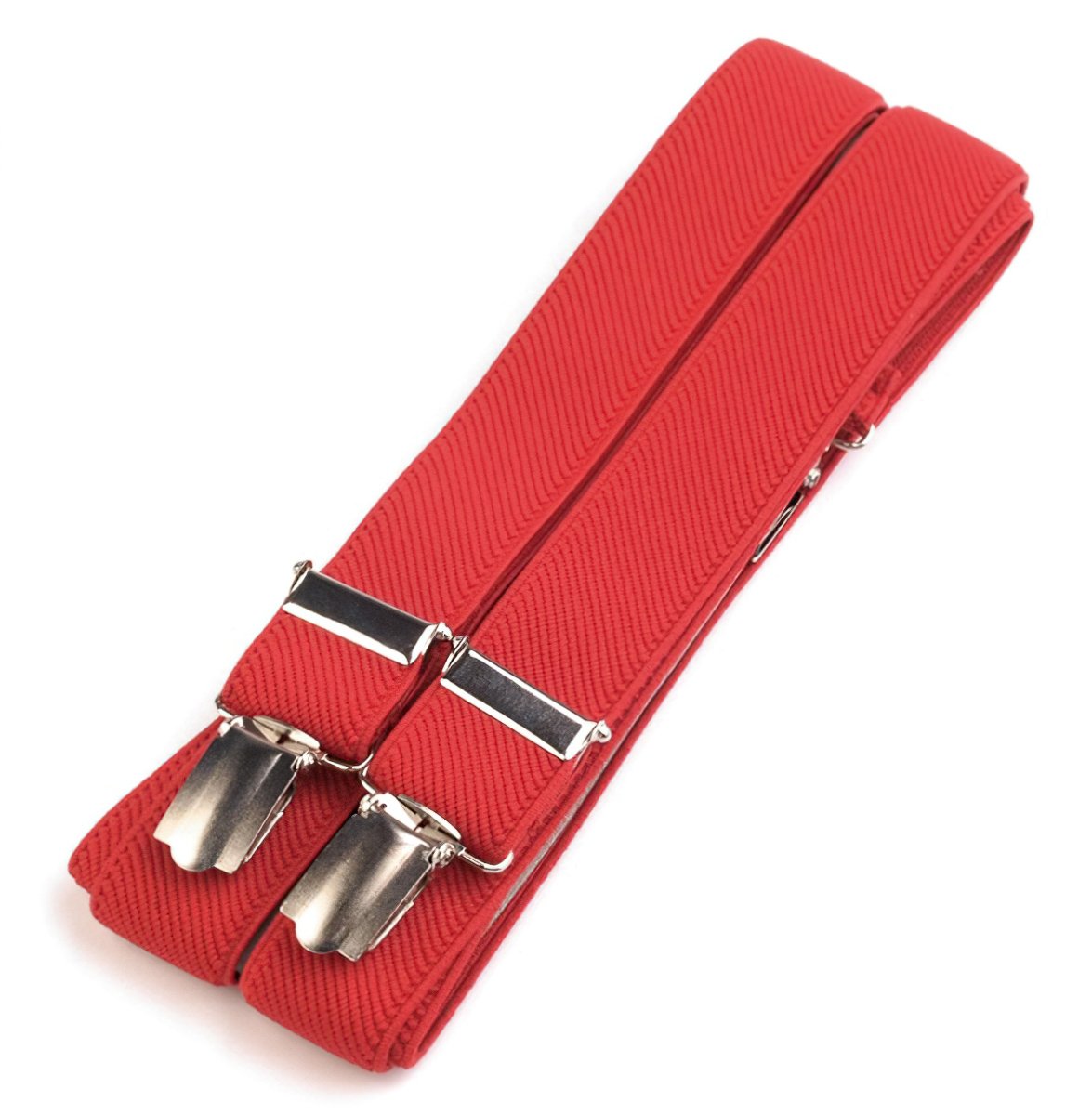 Stoklasa šle pánské 650254/17, délka 125cm, šíře 2,5cm, tvar X, červená, 650254/17