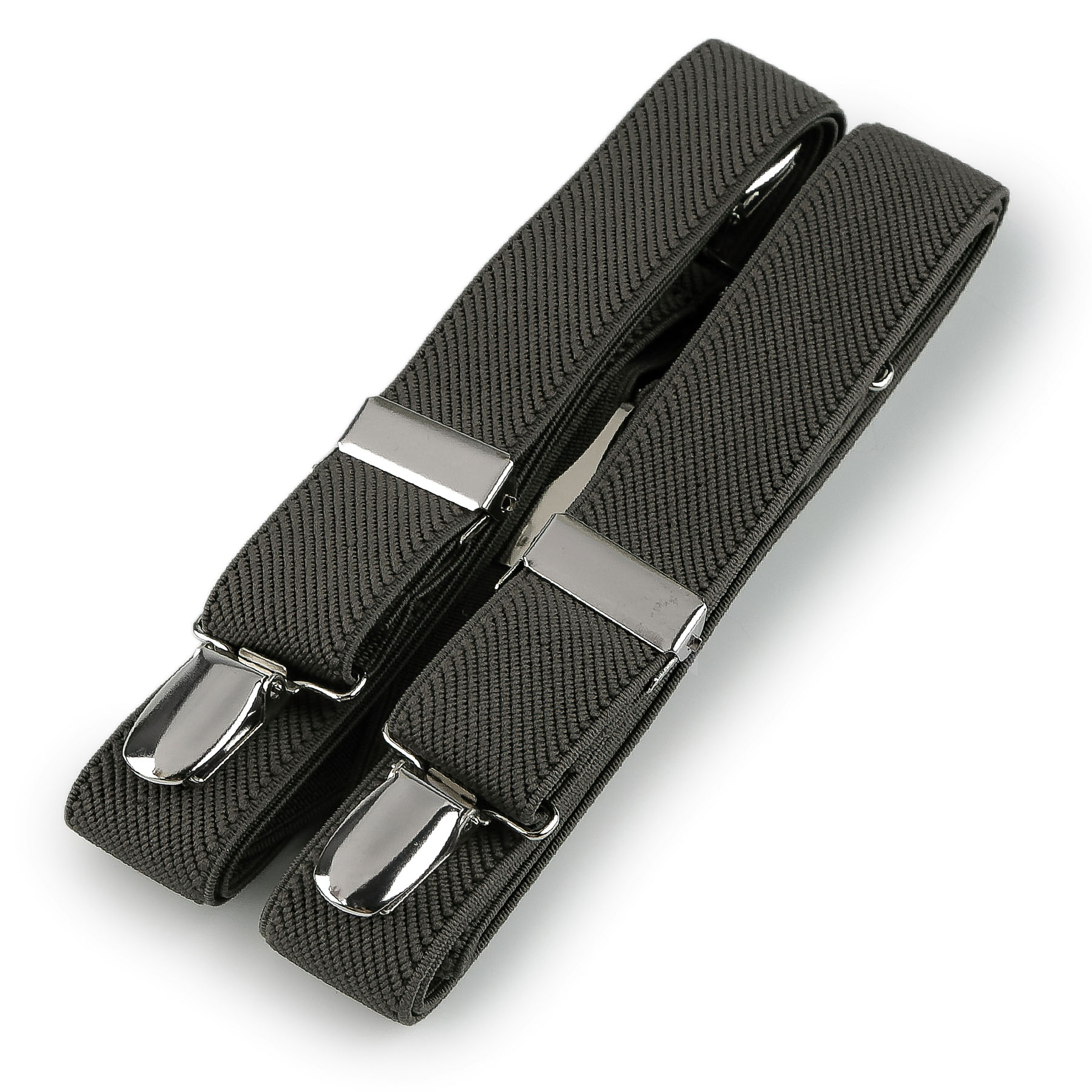 Stoklasa šle pánské délka 125cm, šíře 2,5cm, tvar X, khaki, 650254/05