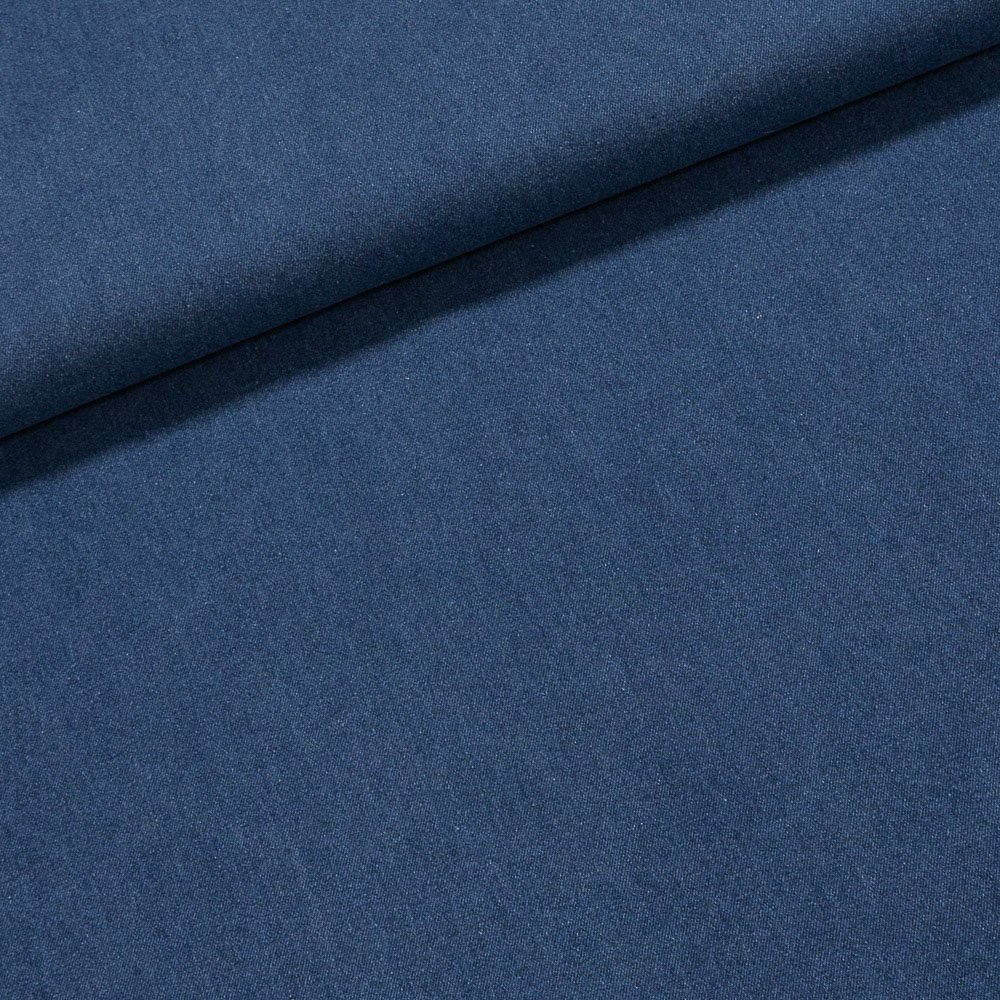 Směsová riflovina (denim, džínovina) 1052.005 modrá, š.150cm (látka v metráži)