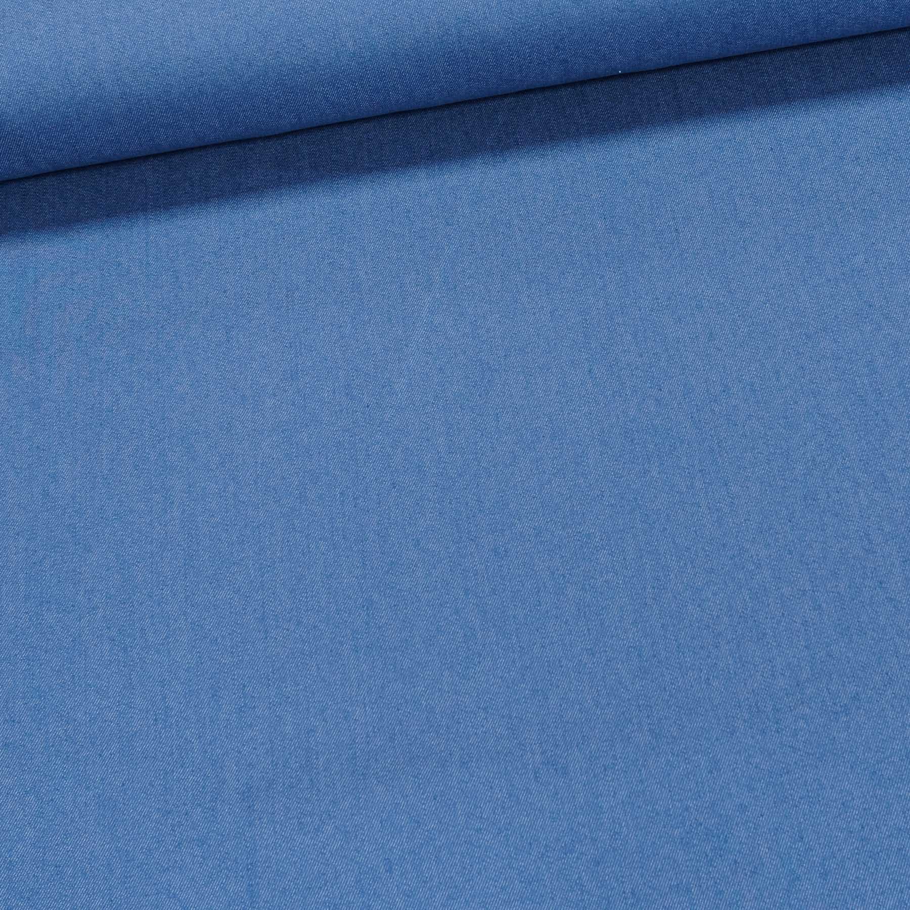 Levně Směsová riflovina (denim, džínovina) DENIM PR 1, světle modrá, š.150cm (látka v metráži)