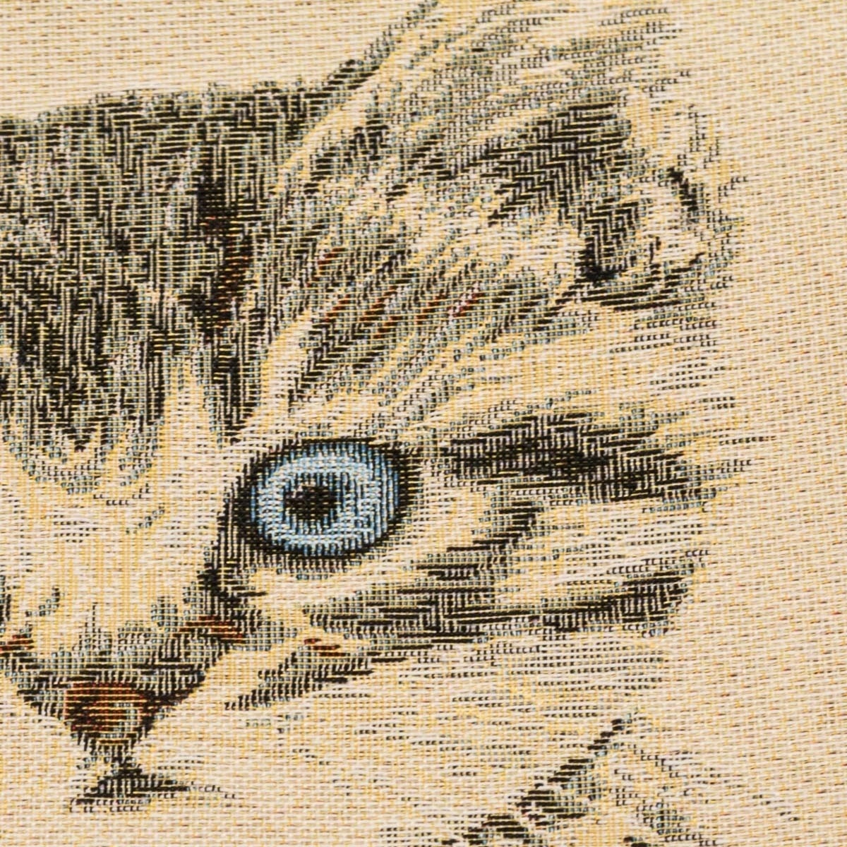 Směsové plátno / panel GALA, kočka, béžová 48 x 48cm