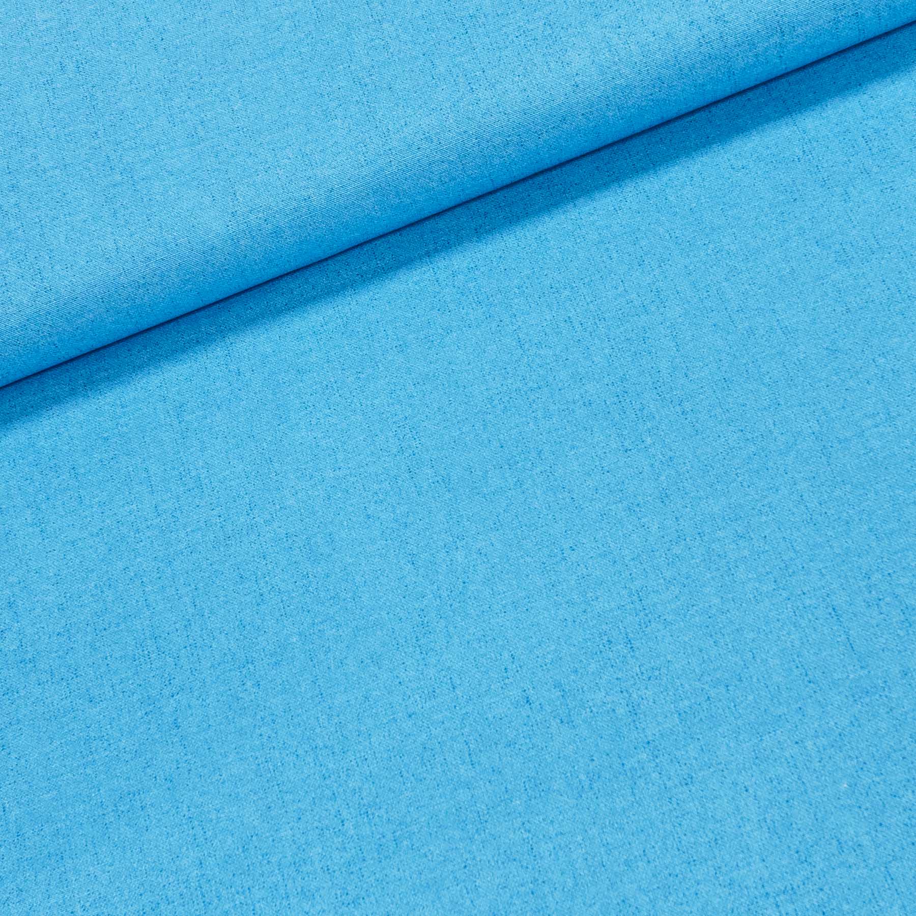 Směsové plátno UNI 13, modrá, š.140cm (látka v metráži)