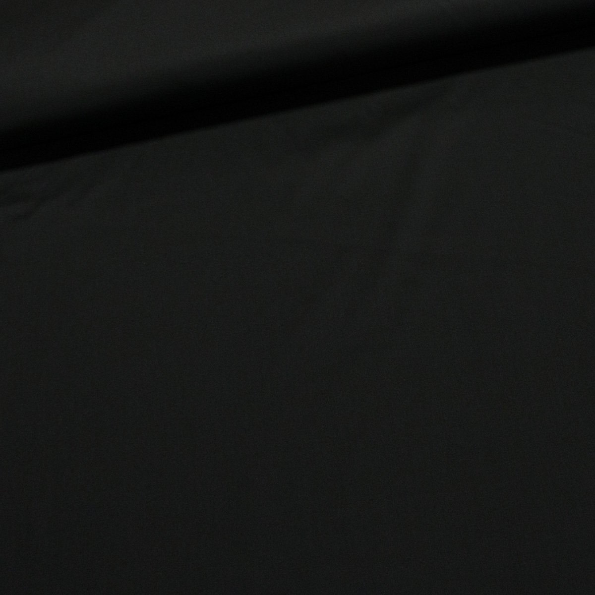 Směsový kepr elastický OLIMPIA ELASTIC BLACK, jednobarevný černý, 165g/m2, š.150cm (látka v metráži)