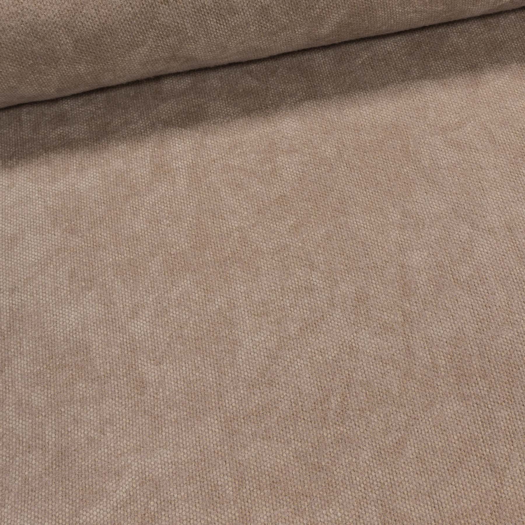 Směsový úplet / svetrovina zimní počesaná 4627/04, jednobarevná béžová, š.150cm (látka v metráži)