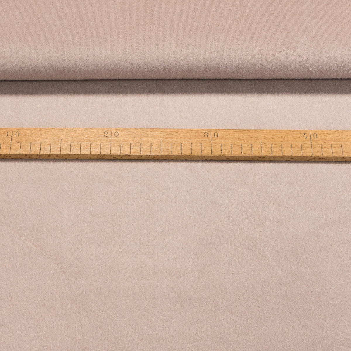 Směsový úplet TEPLÁKOVINA 4997 1553 jednobarevná uni béžová s kožíškem, š.155cm (látka v metráži)