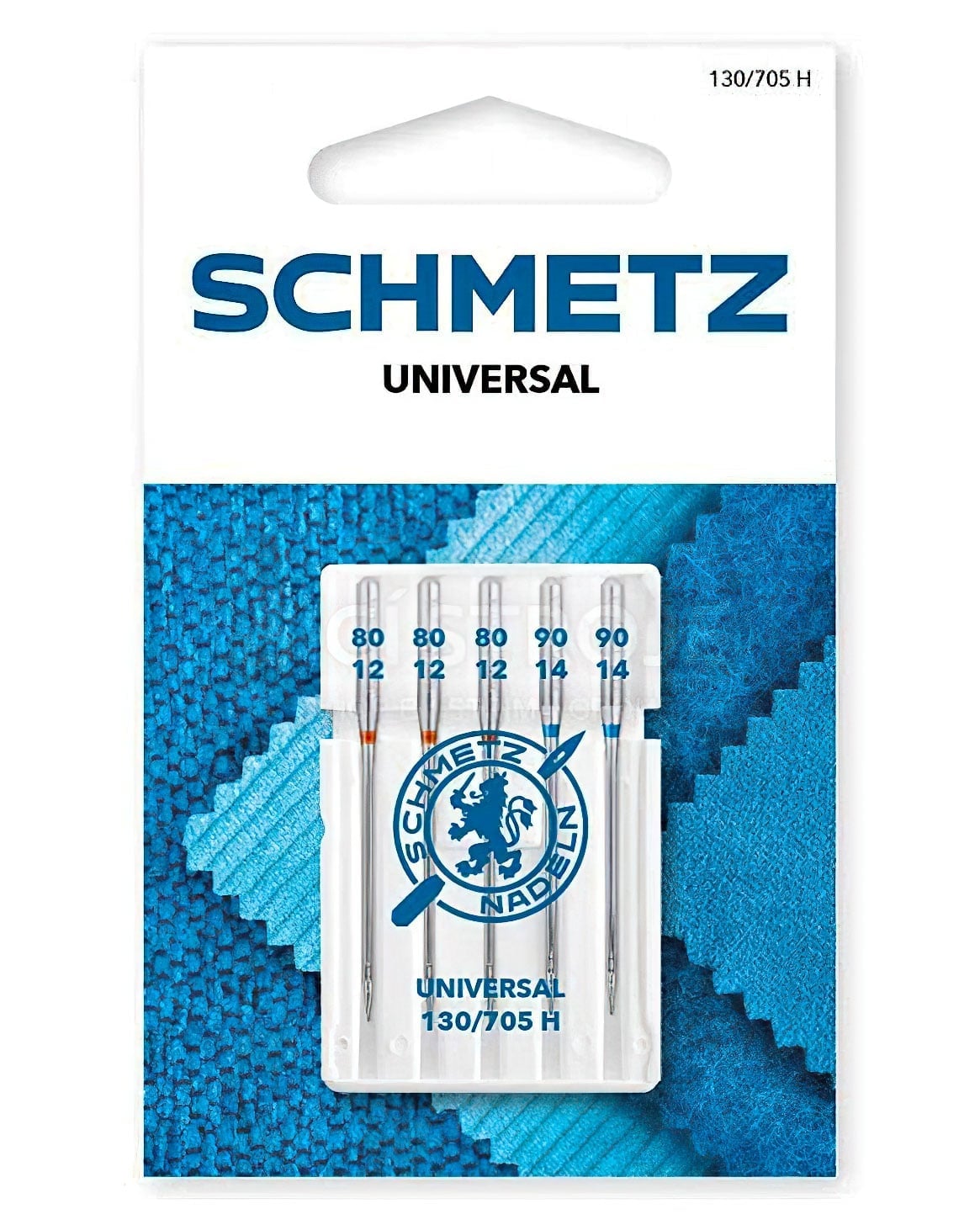 SCHMETZ Strojové jehly 130/705 H VYS 80-90 UNIVERSAL universální jehly balení 5 kusů