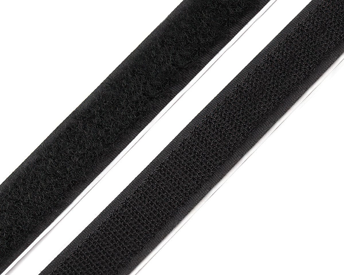 Stoklasa Suchý zip háček + plyš samolepící 070199 černý, šířka 2cm (v metráži)