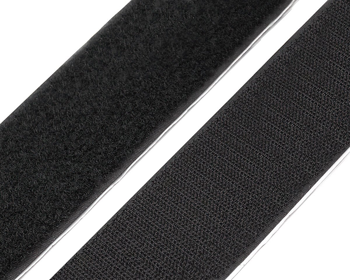 Stoklasa Suchý zip háček + plyš samolepící 070202 černý, šířka 5cm (v metráži)