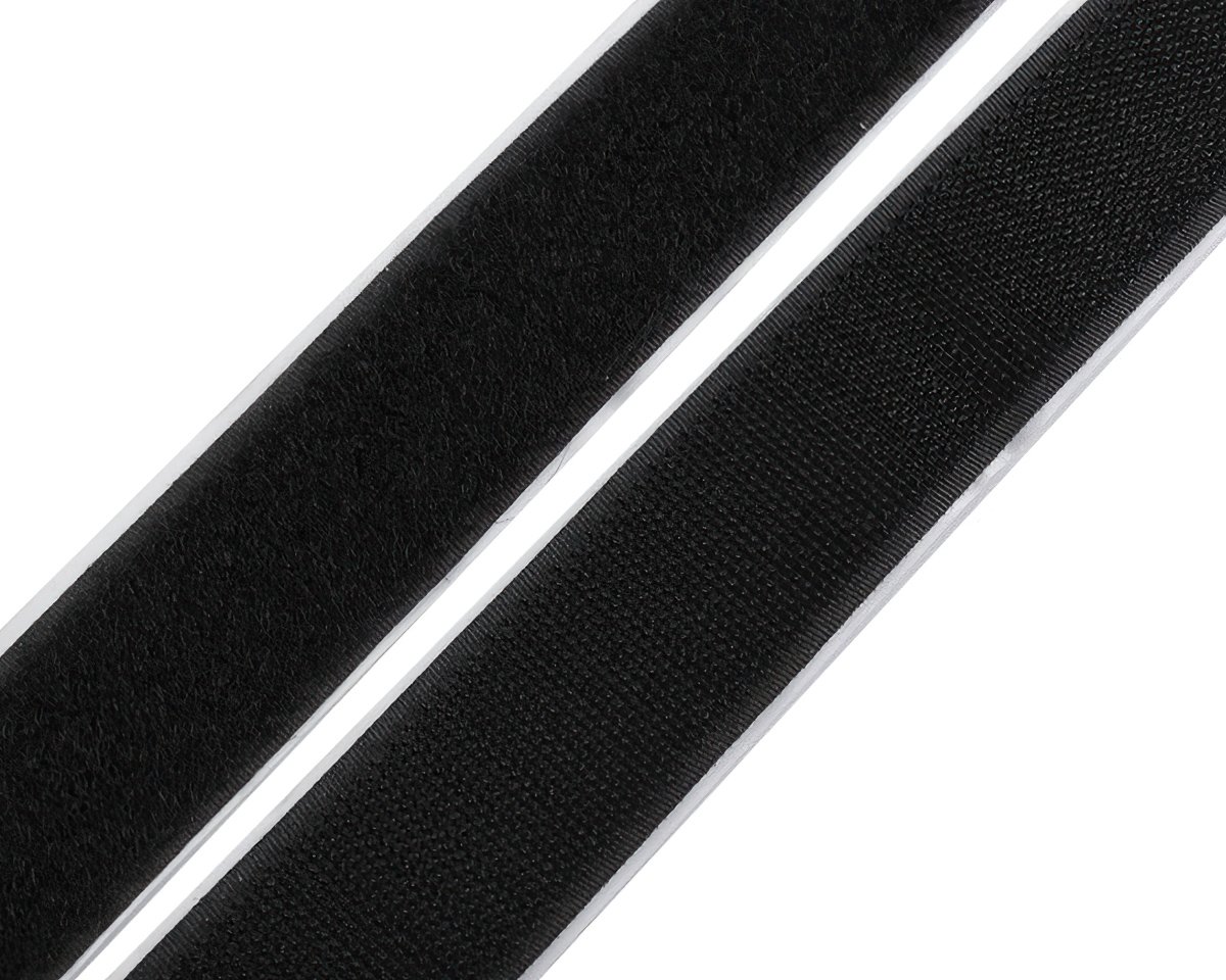 Stoklasa Suchý zip háček + plyš samolepící 750612 černý, šířka 3cm (v metráži)