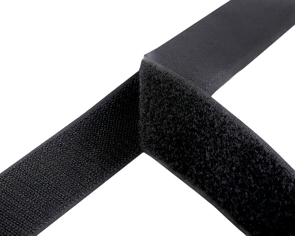 Stoklasa Suchý zip háček + plyš 740601 černý, šířka 3,8cm (v metráži)