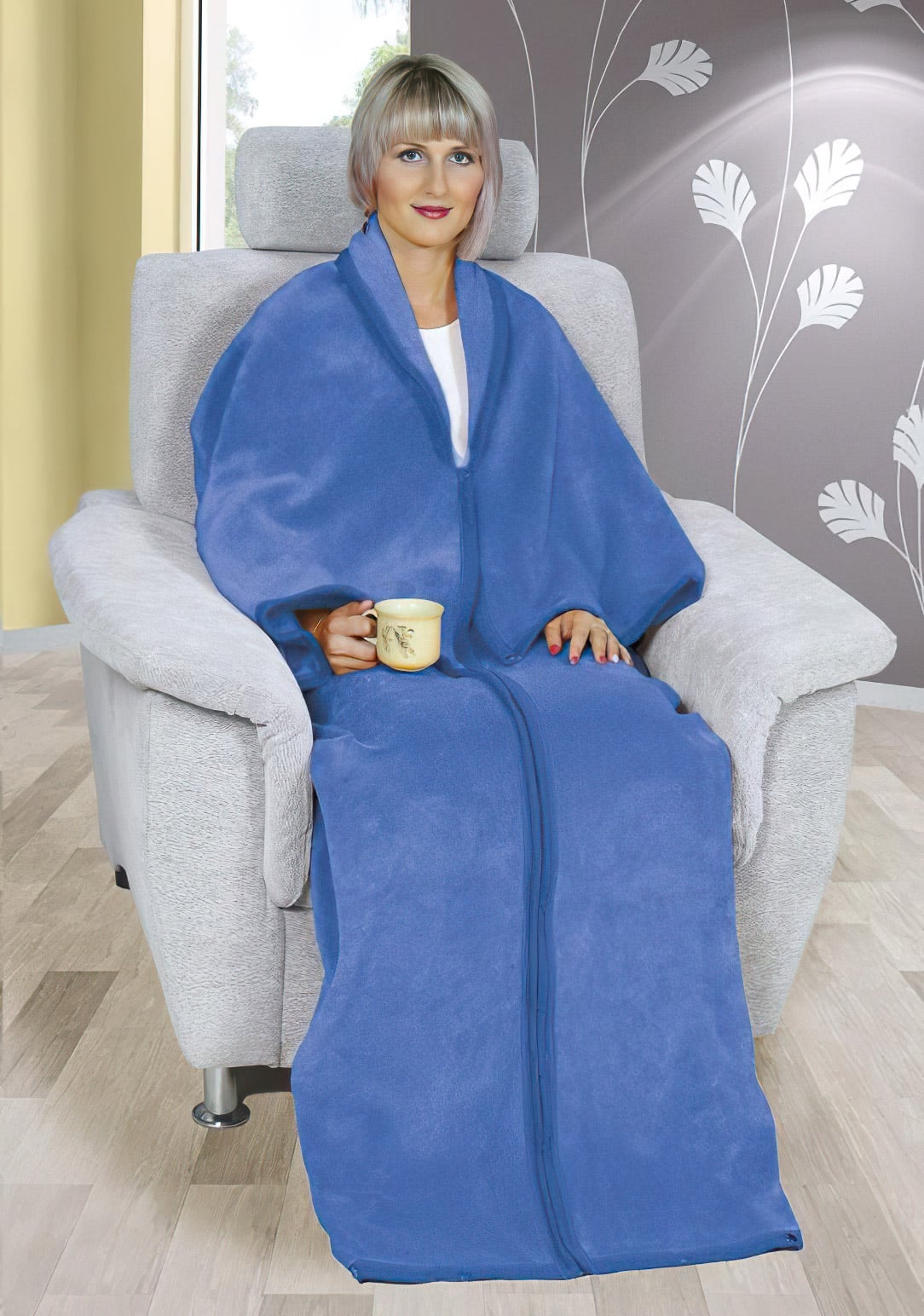 Bellatex Televizní pytel KORALL MICRO, jednobarevný, modrý, 150x180cm