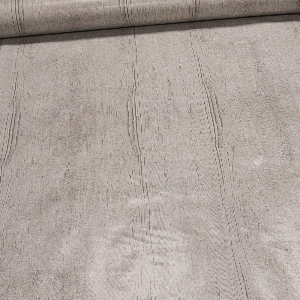 Kubík ubrus PVC s textilním podkladem 123-2, světle béžové dřevo,, š.140cm (metráž)