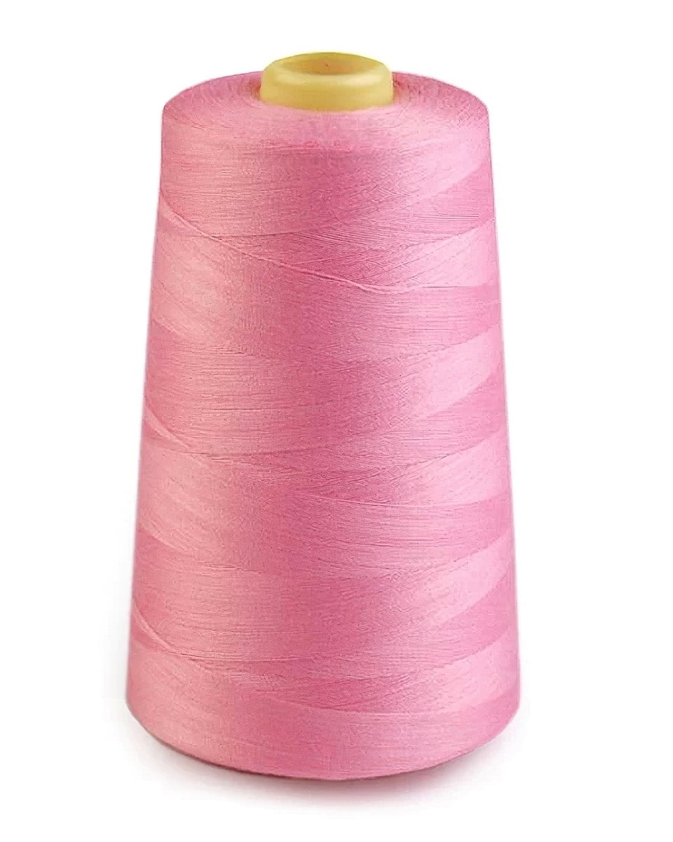 NTF univerzální poylesterová oděvní nit pro overlocky/průmyslové/klasické šicí stroje, 550 růžová, návin 5000yd (4572m)