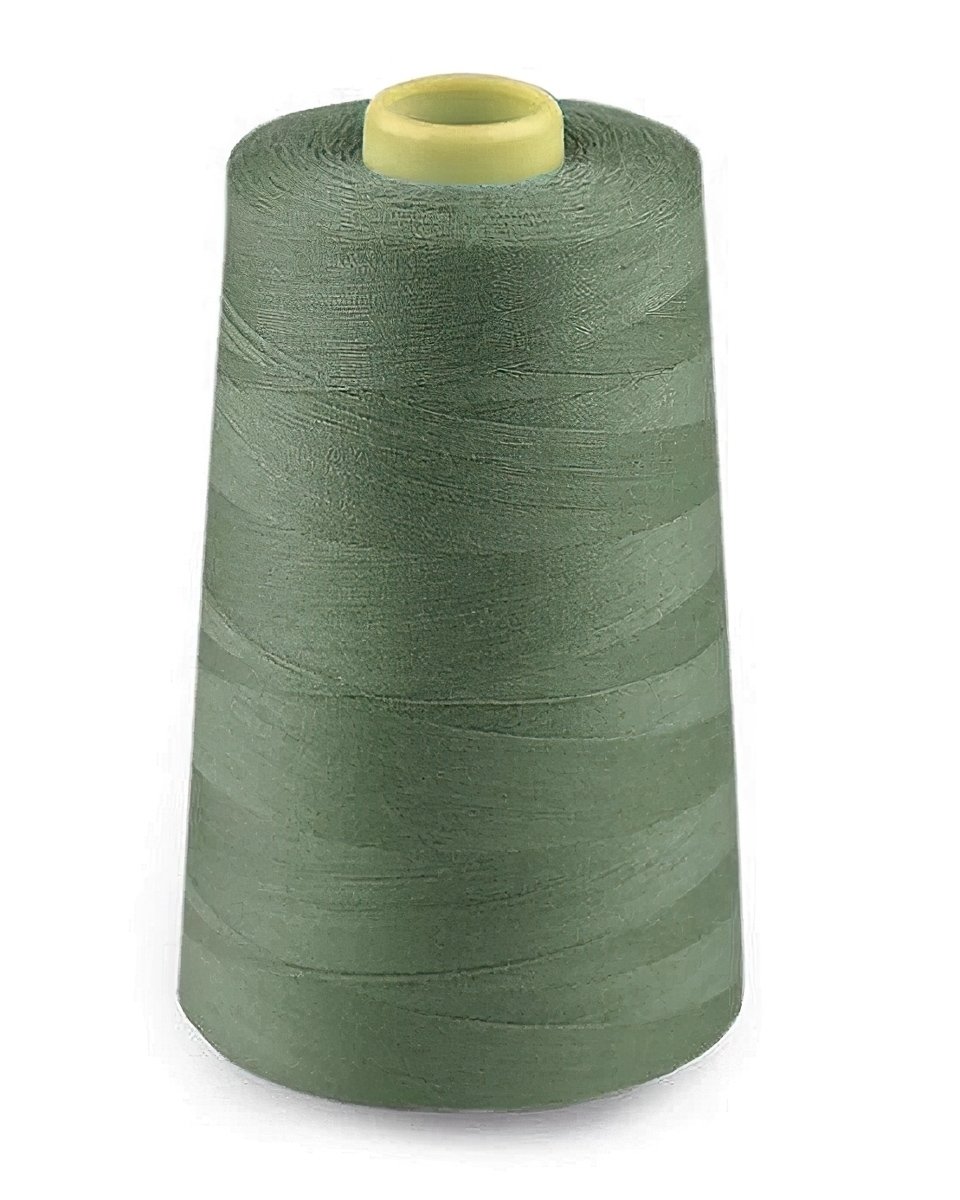 NTF univerzální poylesterová oděvní nit pro overlocky/průmyslové/klasické šicí stroje, 852 bylinkově zelená, návin 5000yd (4572m)