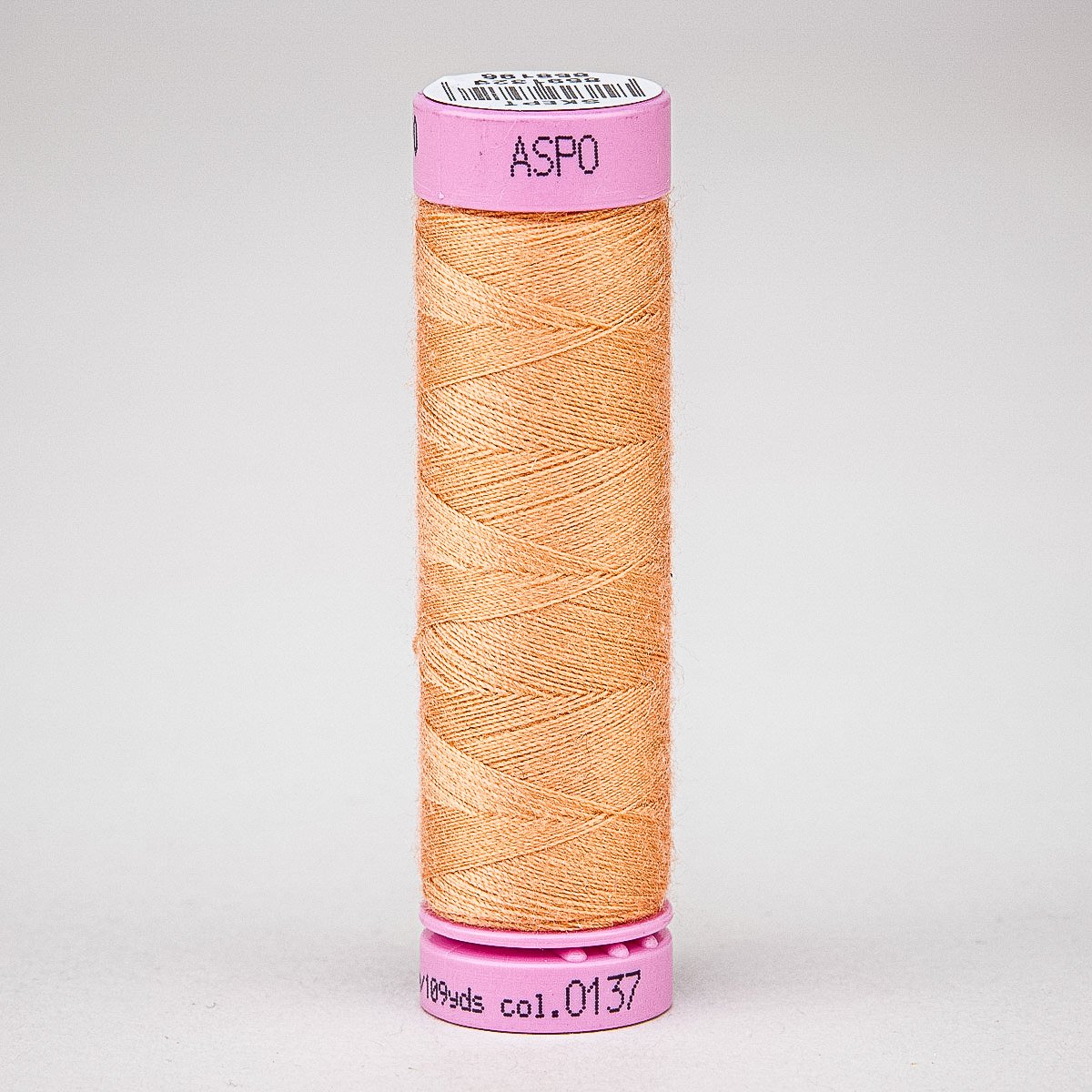 Amann Univerzální šicí nit ASPO 120 polyesterová, meruňková 0137, návin 100m