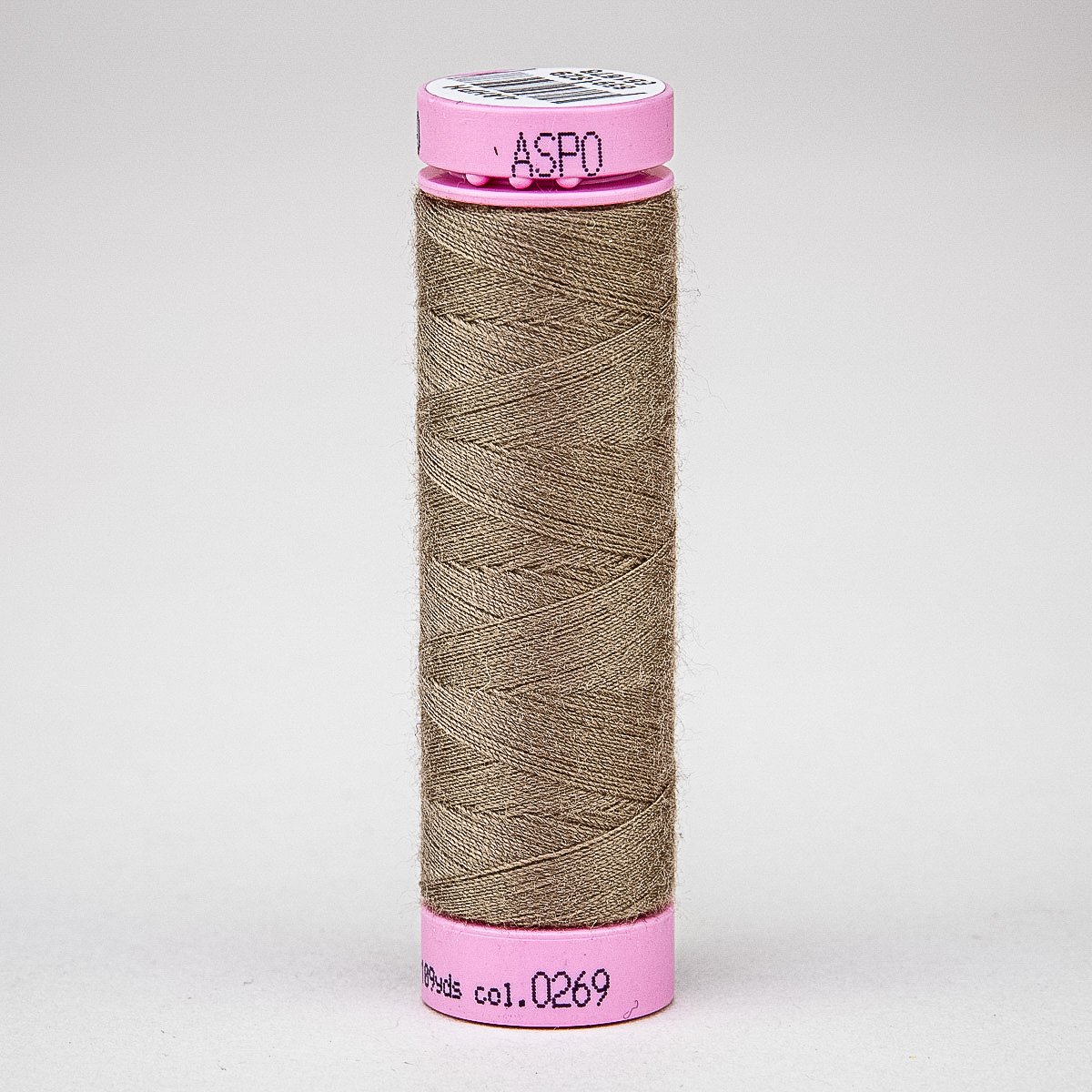 Amann Univerzální šicí nit ASPO 120 polyesterová, hnědá nazelenalá 0269, návin 100m