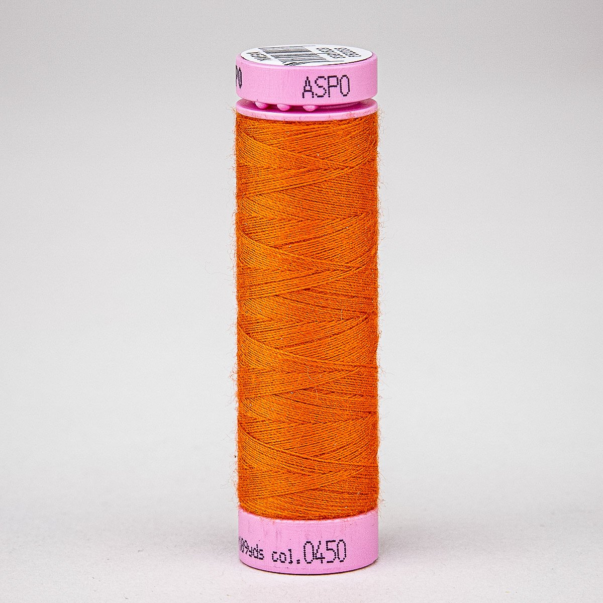 Amann Univerzální šicí nit ASPO 120 polyesterová, sytě oranžová 0450, návin 100m