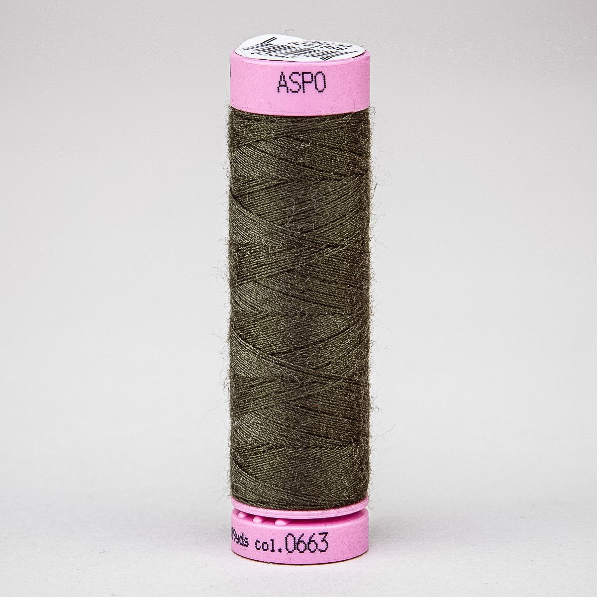 Amann Univerzální šicí nit ASPO 120 polyesterová, tmavá myslivecká zelená 0663, návin 100m