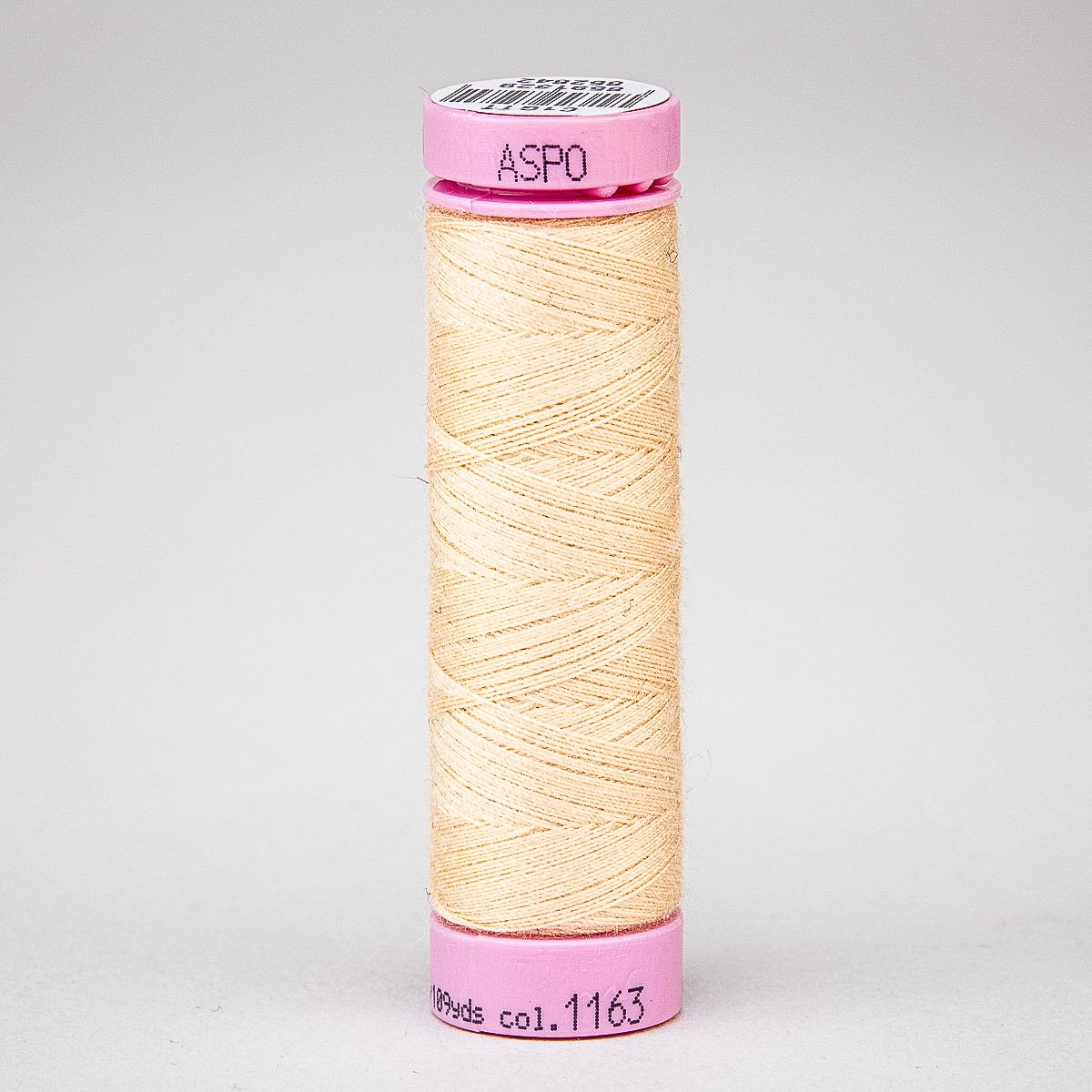 Amann Univerzální šicí nit ASPO 120 polyesterová, světle meruňková 1163, návin 100m