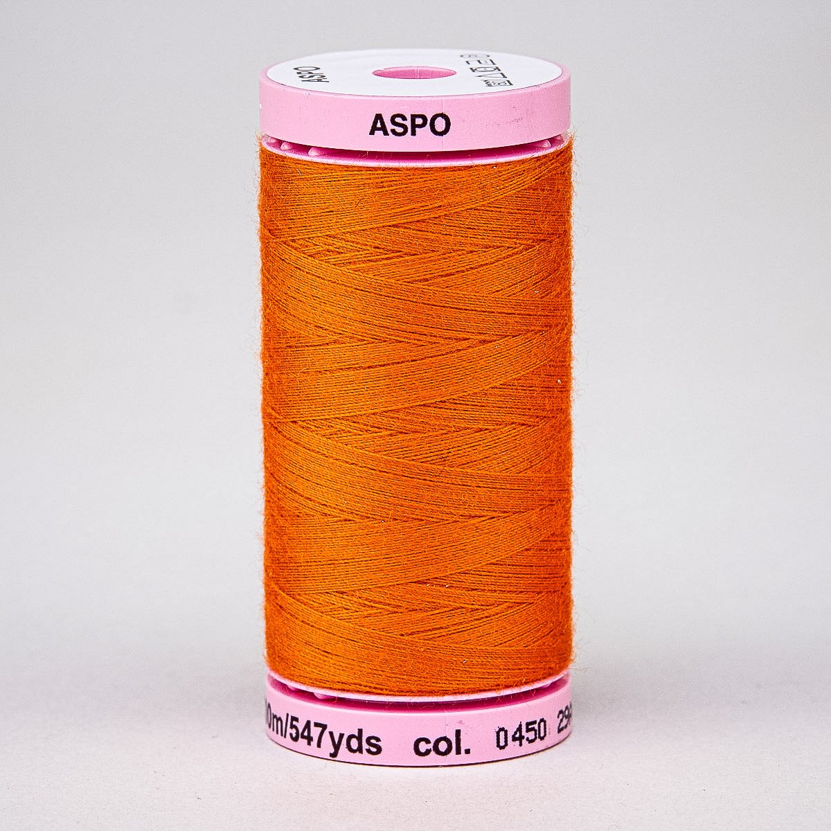 Amann Univerzální šicí nit ASPO 120 polyesterová, sytě oranžová 0450, návin 500m