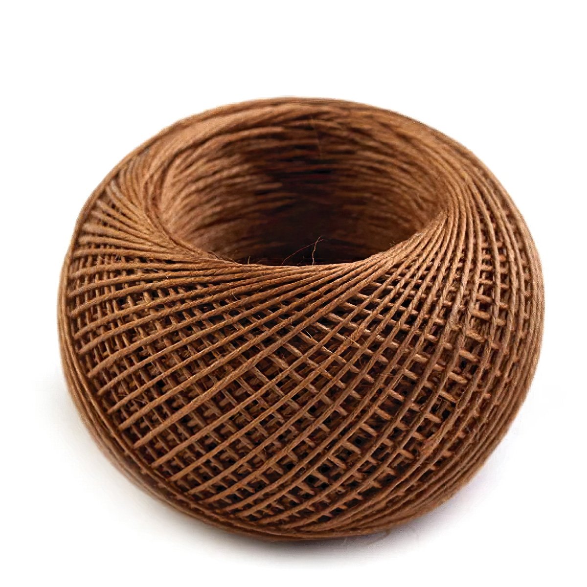 Barkonie Univerzální šicí nit kovářská 240142/7958 lněná, hnědá přírodní, návin 50m, plastové pouzdro