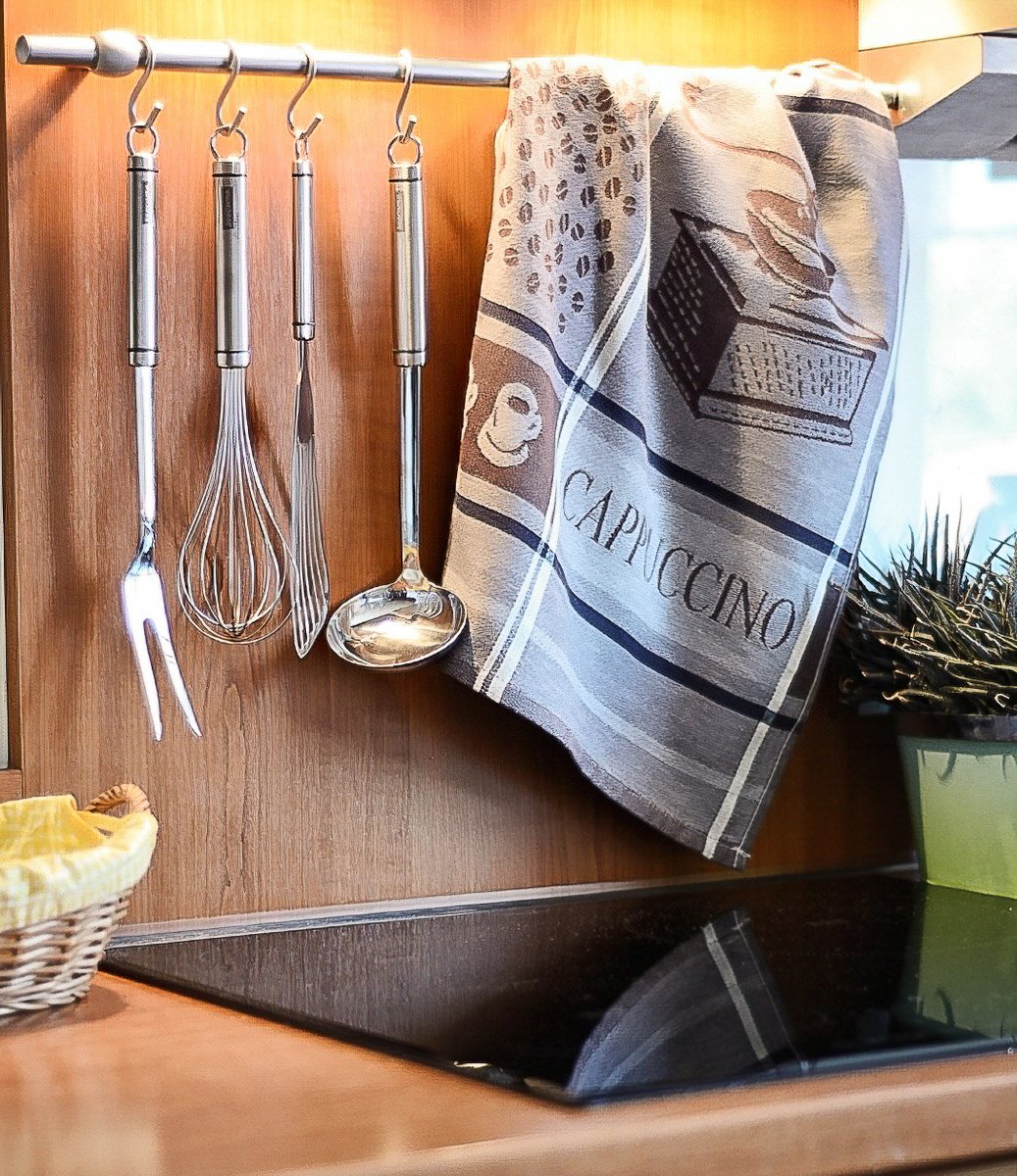 Polášek kuchyňské utěrky EGYPTSKÁ BAVLNA 73, capuccino světlé, 3 kusy, 50x70cm