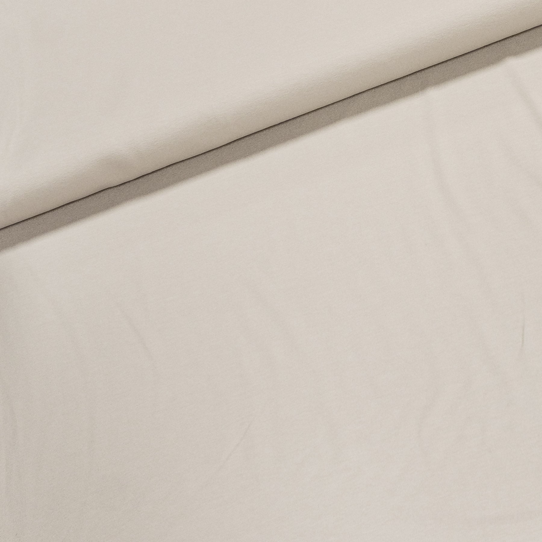 Viskózový úplet UNI PR0001-052, jednobarevný světle béžový, š.145cm (látka v metráži)