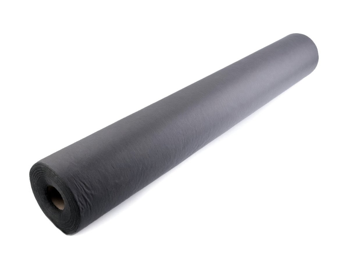 KUFNER Vlizelín KUFNER V144A57 jednostranně lepící / nažehlovací, silnější, šedý, š. 90cm, 36g/m2 (látka v metráži)