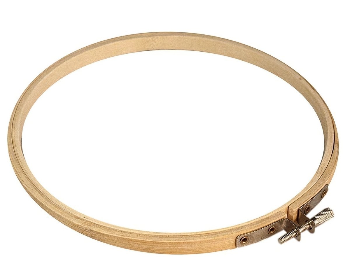 Stoklasa Vyšívací bambusový kruh 070164, světlý, průměr 18cm